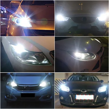 2x LED-uri Canbus T10 W5W Clearance-Lumina de Parcare Pană de Lumină Pentru Nissan Note Tiida Qashqai Almera Juke, X-Trail Primera J11 Pathfind