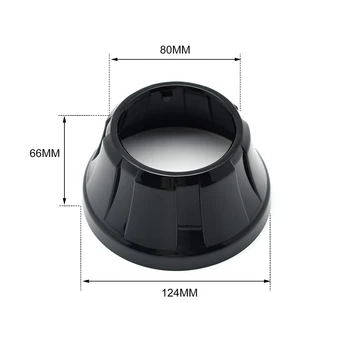 3.0 inch H4 Ușor de instalat Koito Q5 Bi-xenon hid proiector lentilă giulgiul Masca de acoperire LHD RHD ascuns faruri auto styling modifica