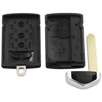 3/4 butoane Smart Key Remote Shell caz fob Pentru Acura TL ILX ZDX RDX cu sau fără urgență a introduce cheia lama