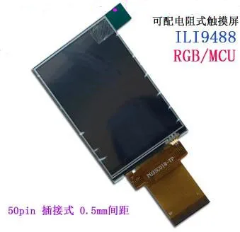 3.5 inch 50PIN Ecran TFT LCD cu Touch Panel ILI9488 Conduce IC 320*480 HVGA MCU/RGB Interfață