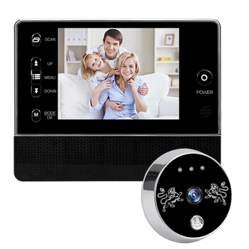 3.5 inch Digital Vizor Usa Înregistrator Electronic Vizor de Usa Mini Camera 120 de Grade Unghi Larg Video Usa Viewer Wireless
