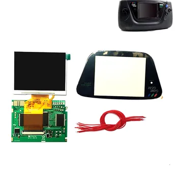 3.5 inch Full Display Ecran LCD Evidenția Ecran Modificarea Kit pentru Sega Joc Gear Joc Consola Mașină de Înlocuire PCB Bord