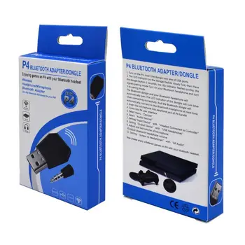 3.5 mm, Bluetooth 4.0, USB Dongle Wireless Adaptor pentru Controller PS4 Setul de Căști cu microfon PXPA