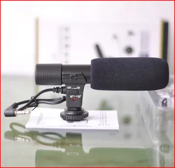 3.5 mm Microfon de Înregistrare Video Digitală Cameră video digitală Studio Stereo camera Video pentru SLR