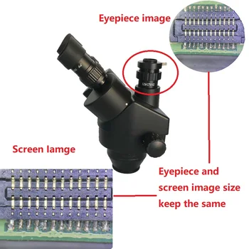 3.5 X-90X Stereo Trinocular cu Zoom Microscop de Lipit SMD 38MP HDMI-USB Compatibil Microscopio Camera PCB Telefon Reparatii Bijuterii