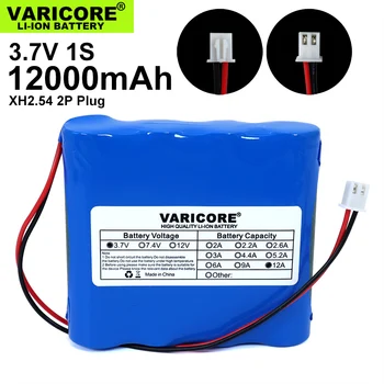 3.7 V/4.2 V 18650 Li-ion baterie 3000mAh 5200mAh 6000mAh 9000mAh 12000mAh cu PCB protecție XH 2.54 2P Plug