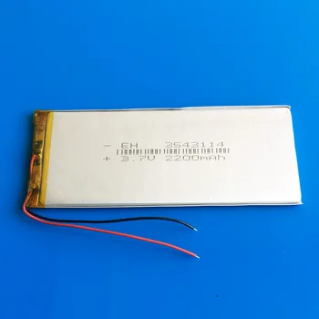 3.7 V lipo 2200mAh litiu polimer baterie reîncărcabilă de celule 3543114 pentru MP3 navigator GPS DVD power bank Tablet PC keyboard PAD