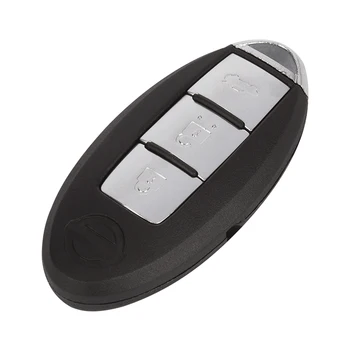 3 butoane inteligente telecomanda cheie auto shell pentru nissan Micra Xtrail Qashqal Juke Duke Navara Înlocuire Cheie shell cu baterie loc