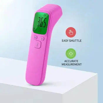 3 Culori Precise Rapid Portabil în Infraroșu Termometru Digital Copil Adult IR Laser Nu există Contact Frunte Termometru Pentru Febra de Origine