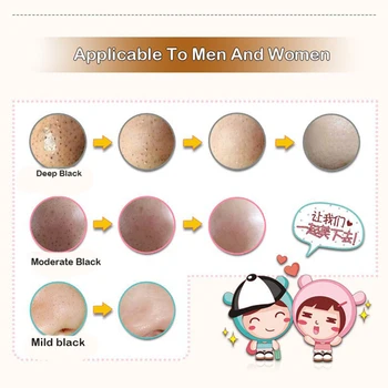 3 Pași Pentru Pete Remover Coreeană Cosmetice Faciale Nas De Porc Cu Cap Negru Masca Micsora Porii De Îngrijire A Feței Tratament Acnee Masca Foaie