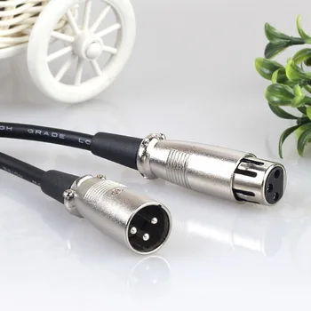 3-pin XLR de sex Masculin să XLR de sex Feminin Tun Cablu Cablu pentru bm 800 Studio Microfon XLR Cablu Audio pentru Microfon Karaoke bm 800