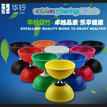 3 Sau 5 Rulmenti Diabolo Fibra De Sticla Se Lipeste Set De Ambalare Grad Profesional Chinez Kong Zhu Magic Toy De Body-Building