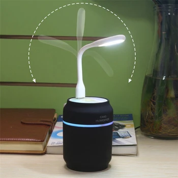 3 în 1 Difuzor de arome Cutii Auto Mini Umidificator Purificator de Aer Aromoterapie Ulei Esențial Lumina de Noapte LED USB Fan Fogger