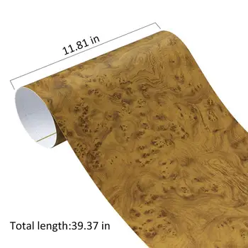 30*100cm PVC, Lemn de Cereale Texturate Interior Masina Autocolante de Vinil rezistent la apa Folie de Film Decalcomanii Auto Styling