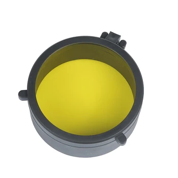 30-69MM Galben Transparent de Aplicare Pușcă Lens Cover Flip Up Rapid Primăvară Protecție Capac Obiectiv Capac pentru Airsoft Pistol de Calibru
