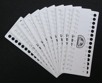 30 buc 01~120 de găuri ata organizator pentru fir DMC pad de hârtie goală placa foaie x cusături de cusut instrument DIY meșteșug manual plus