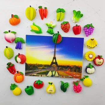 30 buc/set fructe si legume puternic magnet de frigider frigider magnetice, autocolant bord bucătărie acasă decorare birou de suveniruri