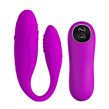 30 de Viteză Wireless de Control de la Distanță Penis artificial Vibratoare Jucarii Sexuale Pentru Cupluri Femeie Ne Vibe Sex Produsele G Spot Dublu Vibrador pentru Adulți
