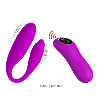 30 de Viteză Wireless de Control de la Distanță Penis artificial Vibratoare Jucarii Sexuale Pentru Cupluri Femeie Ne Vibe Sex Produsele G Spot Dublu Vibrador pentru Adulți