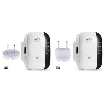 300Mbps de Mare Viteză Amplificator Home Plug and Play Amplificator de Semnal Birou Superboost Internet Portabil ABS AP Router Wifi Extender