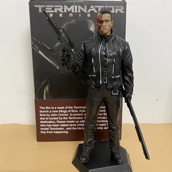 30CM Nou Film Nebun Terminator 2 figura Ziua Judecății T-800 Arnold Schwarzenegger PVC Acțiune Figura Model de Jucărie Cadou de Crăciun