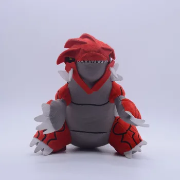 30cm Pokemon Plush Groudon Monstru Animal Umplute, Jucării de Pluș pentru copii Copii Dragonul Roșu Moale de Pluș Jucării de Crăciun Cadouri de Ziua de nastere