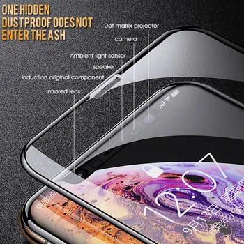 30D Complet Capacul de Sticlă Pentru iPhone 12 11 Pro Max Temperat Ecran Protector de Film Margine Curbat pentru iPhone XR X XS Max 12 mini SE 2020