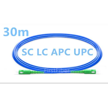 30m SC/LC APC/UPC Fiber Blindate Patch Cablu optic Patch cord, Anti-mușcătură de șobolan, jumper Simplex Modul Single