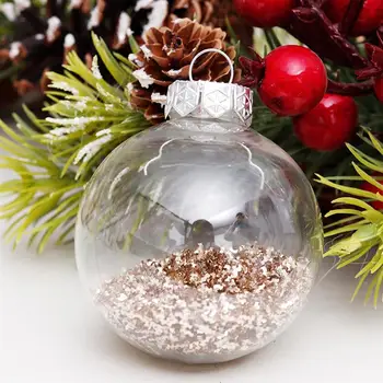 30pcs 6cm Decorare Pom de Crăciun Mingea Fleac Xmas Party Agățat Mingea Ornamente pentru Casa Decoratiuni de Anul Nou