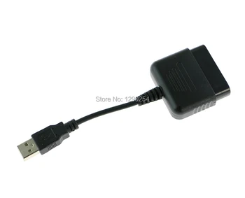 30pcs/lot Pentru PS2 la PS3 Pentru PC USB GamePad Controller Convertor Cablu si Cablu Adaptor OCGAME
