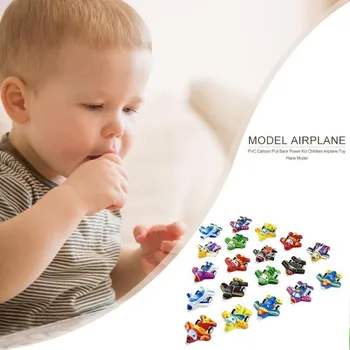 32PCS Trage Înapoi Aeronave Avion de Jucărie Favoarea Partidului Mini Avioane Set pentru Baieti Copii Copil Ziua de nastere a Juca Plastic Cadou