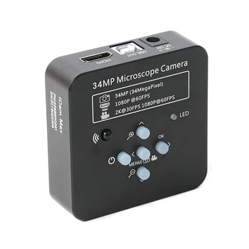 34MP Camera Video Simul-Focal 3.5 X-90X Microscop Stereo Trinocular Articularea Brațul Clemă Microscop 0,5 X 2.0 X Obiectiv