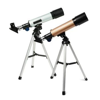 360/50mm Refracție Astronomică Telescop Cu Trepied în aer liber Monocular Zoom Telescop Spotting domeniul de Aplicare Pentru Copii cel Mai bun Cadou