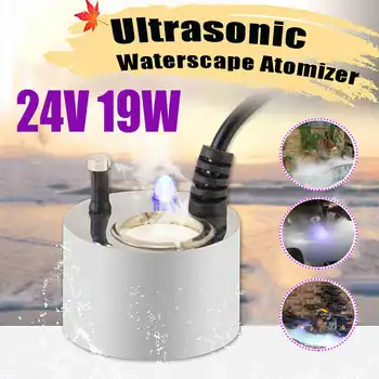 36mm cu Ultrasunete Umidificator de Aer Filtru de Ceață Fogger LED Fântână de Apă Iaz de Atomizor Umidificator de Aer Nebulizator Vaporizator
