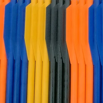 36Pcs 6.3 Inch Colorate Ascuțite de Metal Cap de Plastic Arbaleta-Șuruburile de Săgeți pentru 50lb 80lb de Vânătoare, de tir cu Arcul în aer liber, club de formare de noi