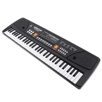 37 / 49 / 54/ /61 Chei Electronice Tastatură Pian Digital Music Key Bord cu Microfon Copii Cadou Muzical Iluminare