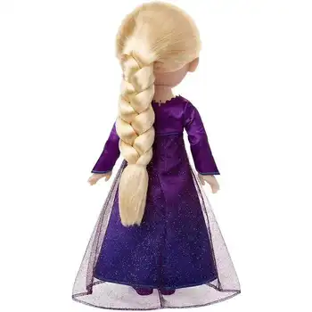 38 cm Disney păpuși Jucării Pot Cânta Elsa Frozen Anna Printesa papusa Regina Zăpadă Cu Baterie Auxiliară pentru Copii fete de Colectare de jucării