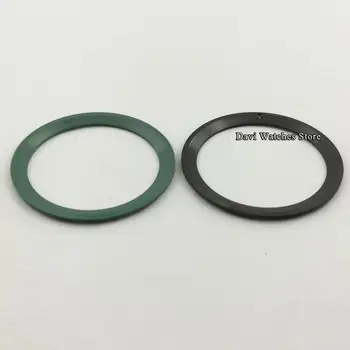38mm Super Luminos Ceas Bezel Insert Negru/Albastru/Verde Bezel Ceramica Inel Introduce Uita-te la Piese se Potriveste Pentru 40mm Ceasurile