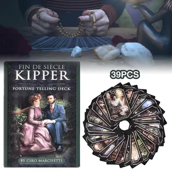 39 BUC Cărți de Tarot Sfârșitul Secolului Kipper Tarot Masă Bord Punte Carte de Joc Pentru Familie Adunare de Partid a Juca Jocuri de cărți
