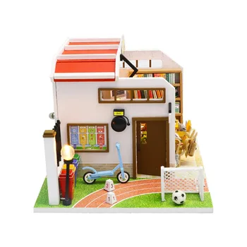 3D DIY din Lemn in Miniatura Păpuși Clasă Decora Jucării Creative de Artizanat, Cadouri Haioase Jucarii Educative Giocattoli per bambini#3