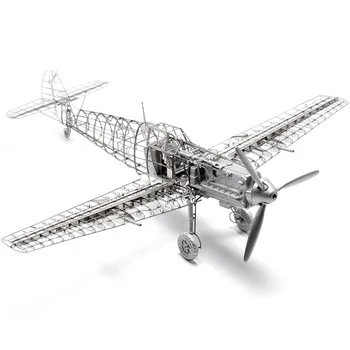 3D DIY Metal Puzzle Model de Avion de model de Tăiere Puzzle de Înaltă calitate, cel Mai bun Cadou Pentru Prieteni Iubitor de Copii Colecție de Învățământ