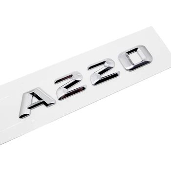 3D Metal Crom Numere Autocolante Logo Masina din Spate, Portbagaj, Accesorii Pentru Mercedes Benz AMG A140 A45 A160 A180 A200 A220 A250 A260