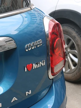 3D Metal îmi Place Logo-ul Auto Autocolante, Decal Fereastră Decor Autocolante Pentru BMW MINI Cooper S Clubman Jcw Coutryman Accesorii
