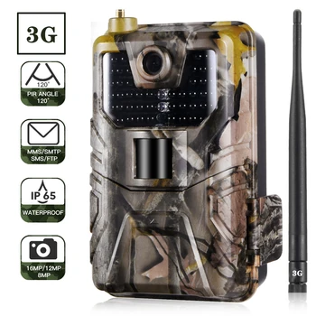 3G, MMS SMTP SMS-uri FTP Viziune de Noapte Infraroșu PIR Traseu de Vânătoare Camera HC900G 16MP 1080P Mobile Celulare animale Sălbatice Wireless Cams