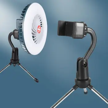 3in1 Magnetic USB Reîncărcabilă Agățat Fan Cort Lampă cu LED-uri Mobile Incarcator USB pentru Outdoor, Camping Pescuit, Drumeții Acasă