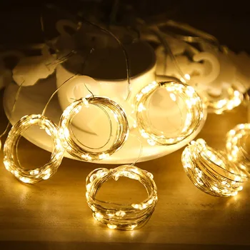 3M LED Festoon Zână Șir de Lumini de Vacanță Pentru Acasă de Anul Nou Luminile de Crăciun Decoratiuni Casa Ghirlandă Perdea Lampă La Fereastră