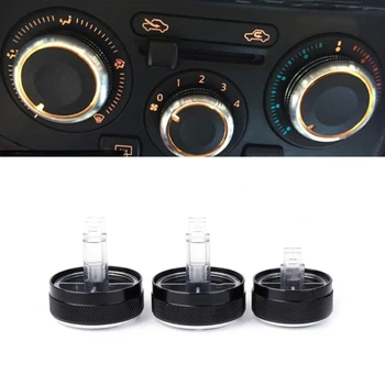 3pcs Aer Condiționat, Mașină de Styling de Căldură Control Comutator Buton AC Buton Accesorii Auto Pentru Nissan Tiida/NV200/Livina/Geniss