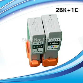 3pcs BCI-21/24 BCI-21 BCI-24 BCI 21 24 cartuș de cerneală pentru canon PIXMA iP1000/iP1500/iP2000/MP110/MP130/S200/S300/S330 printer