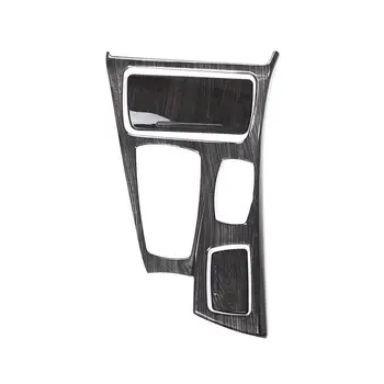3pcs Black Cereale Lemn ABS Centru Consola Schimbătorului de Viteze Capacul Panoului Ornamental pentru BMW Seria 5 F10 2011-17 520li 525li 530li Accesorii