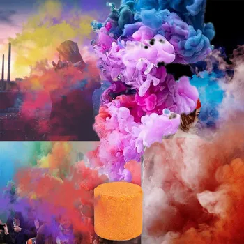 3pcs Fum Colorat Pastile de Ardere Smog Tort Efect de Bombă cu Fum Pastile Portabil Fotografie Prop elemente de Recuzită de Halloween Nou #915